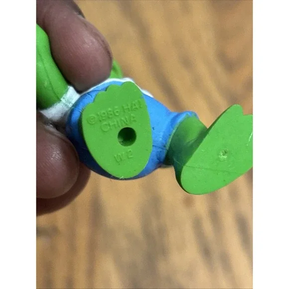 1986 Kermit the Frog Toy Muppet Babies Figure Vintage - Picture 3 of 4